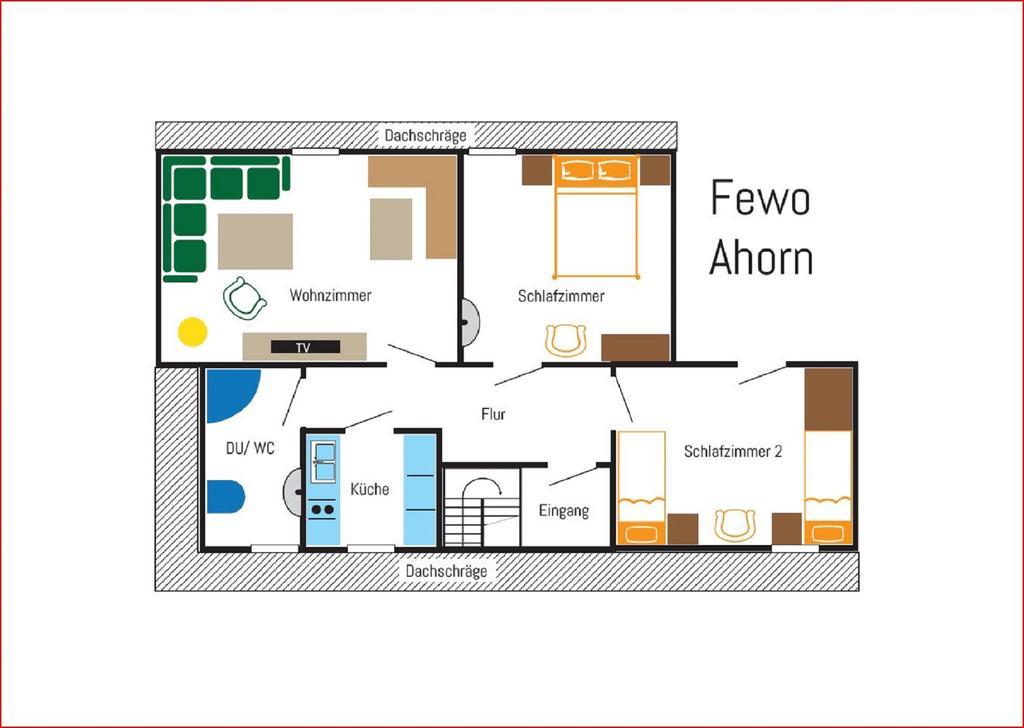 Ferienhaus Richter Drognitz Dış mekan fotoğraf